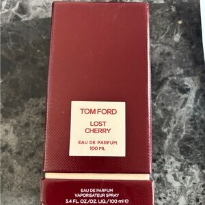 Tom Ford Lost Cherry Box in Deep Burgundy Red